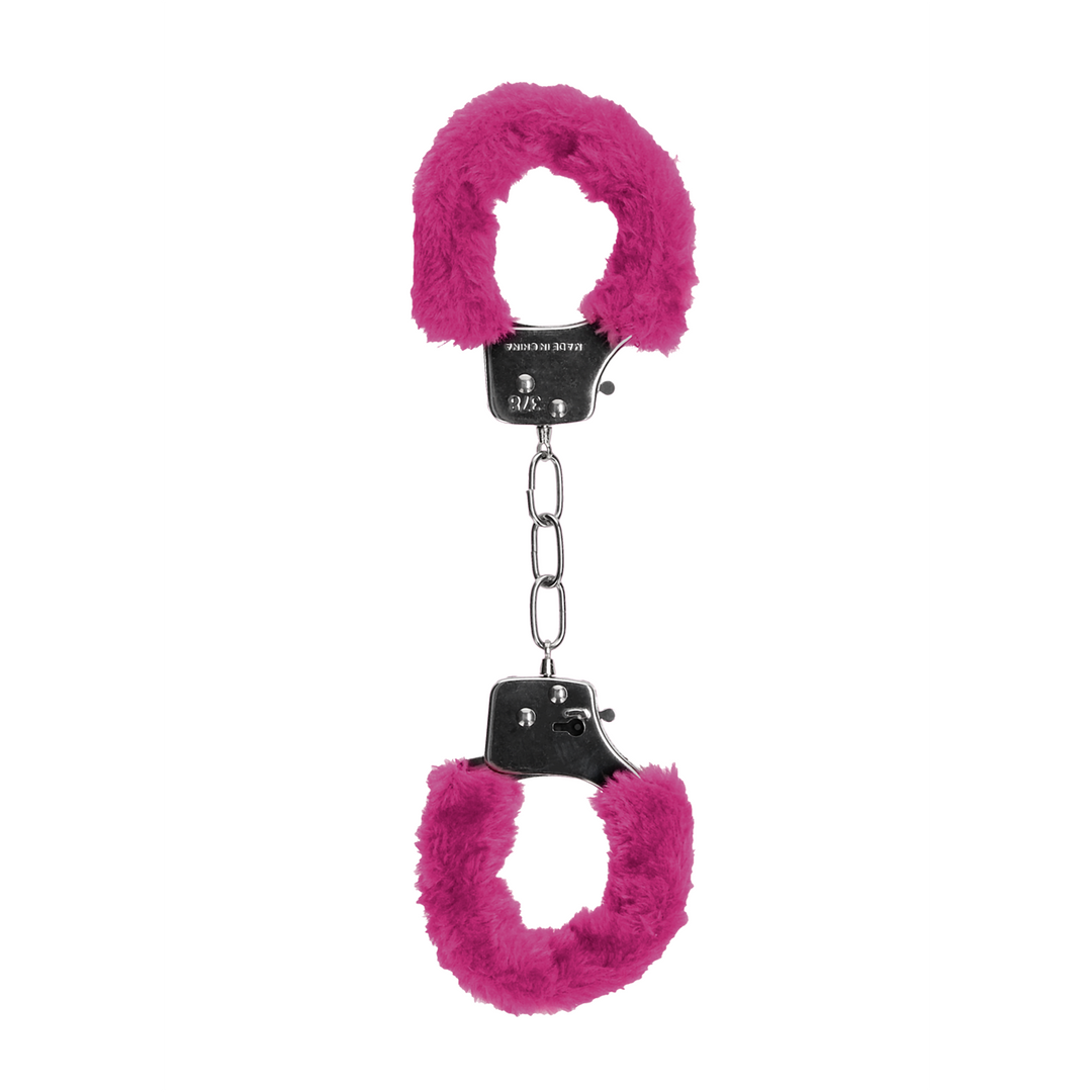 Pleasure Handcuffs Furry Pink – Secure & Playful Restraint
