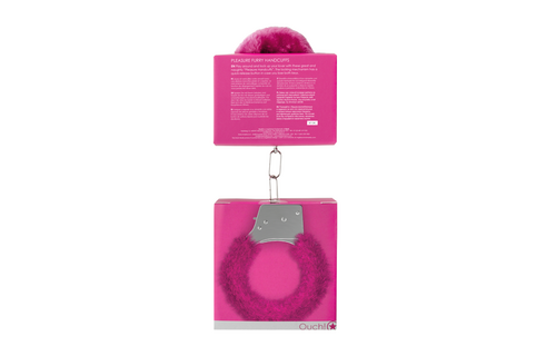 Pleasure Handboeien Furry Roze – Veilig & Speels Vastzetten