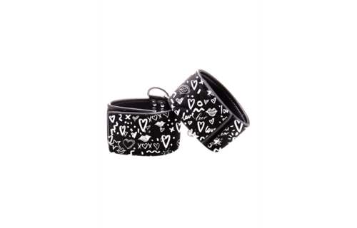 Love Street Art Fashion Handcuffs | Comfortable & Sturdy