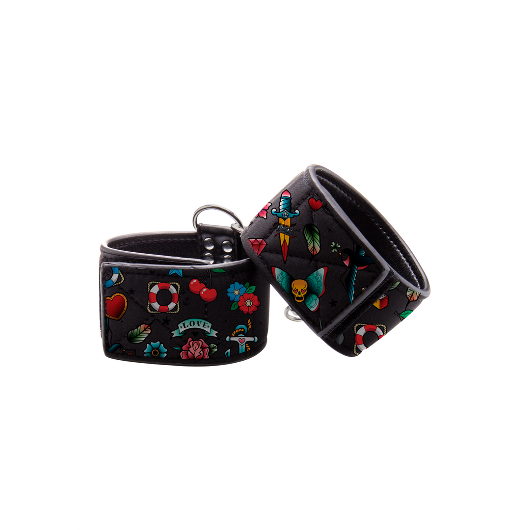 Printed Handcuffs Ouch! – Strong, Adjustable & Comfortable