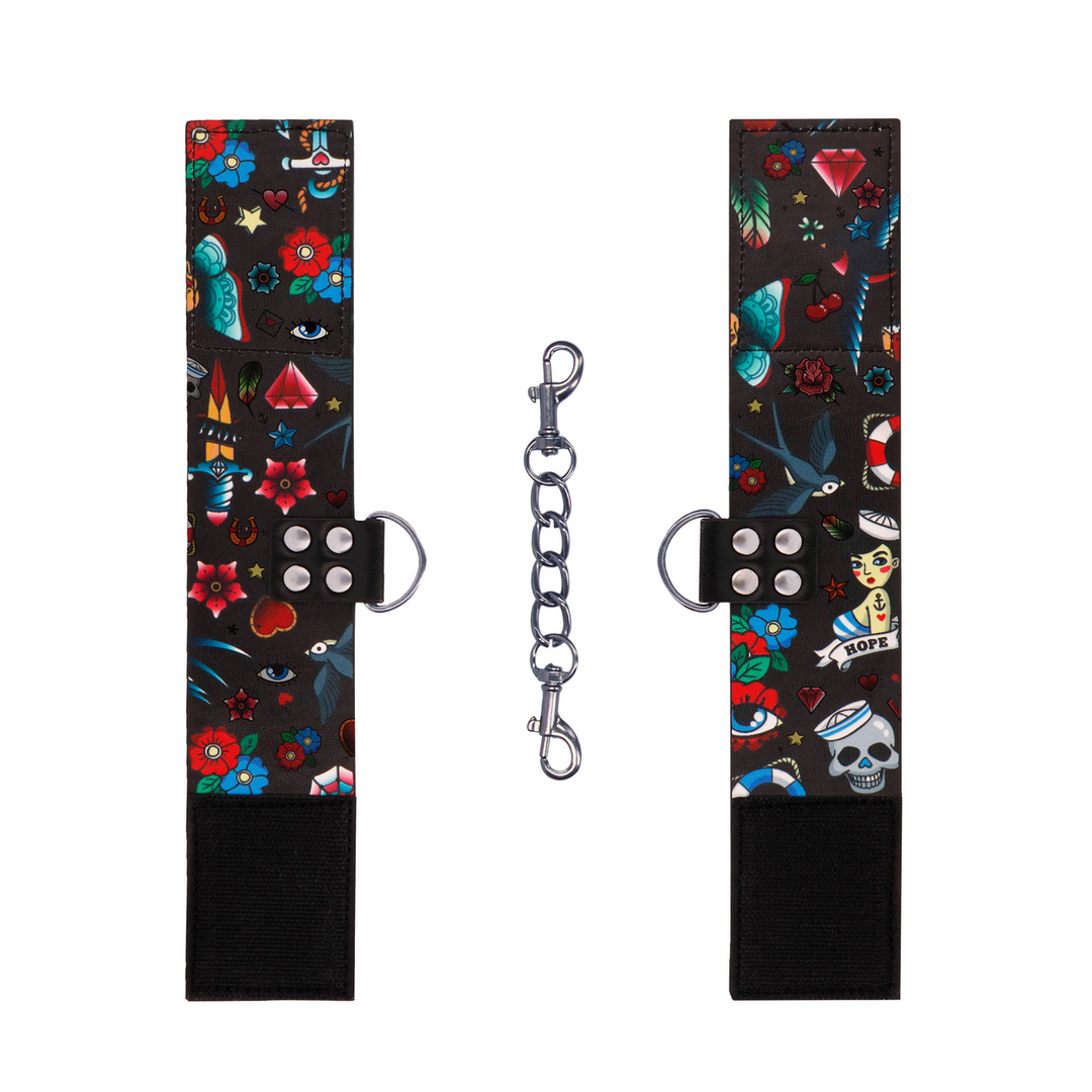 Printed Handcuffs Ouch! – Strong, Adjustable & Comfortable