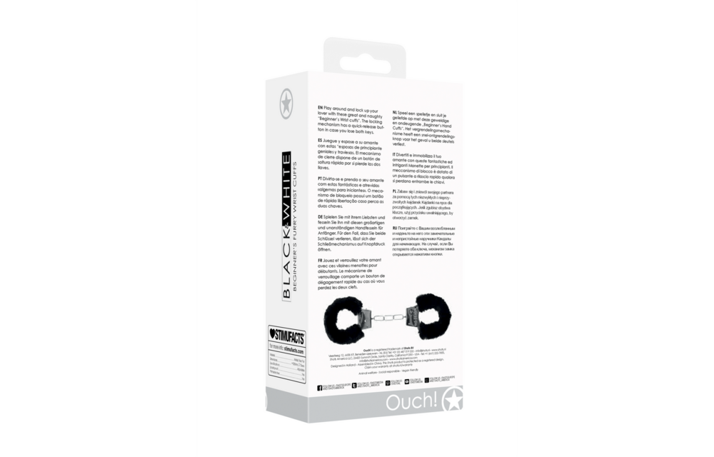 Pleasure Furry Handcuffs - Safe & Comfortable Play