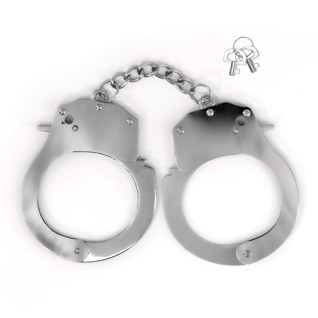 Lust - Metal Handcuffs - Silver