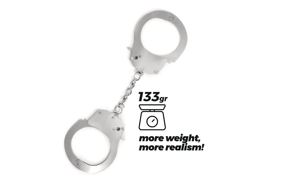 Lust Metal Handcuffs Silver – Safe & Playful Pleasure