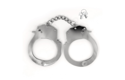 Lust - Metal Handcuffs - Silver