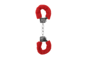 Pleasure Handcuffs Furry Red – Playful, Safe & Comfortable