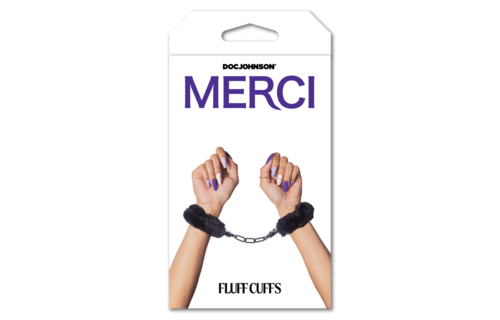 Fluff Cuffs Schwarz – Weiche Fellfesseln für Komfort und Kontrolle