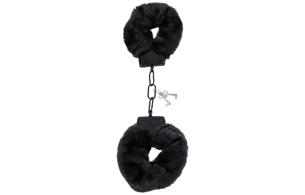 Fluff Cuffs Zwart - Zachte Bontboeien Voor Comfort & Controle