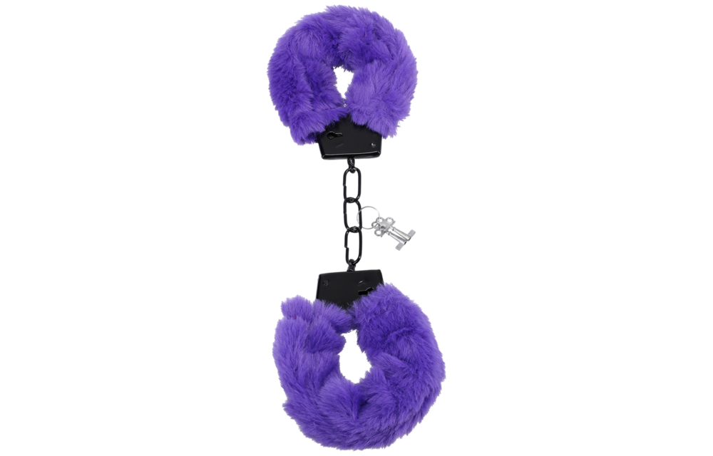Fluff Cuffs Paars | Zachte, Veilige Bondage Handboeien