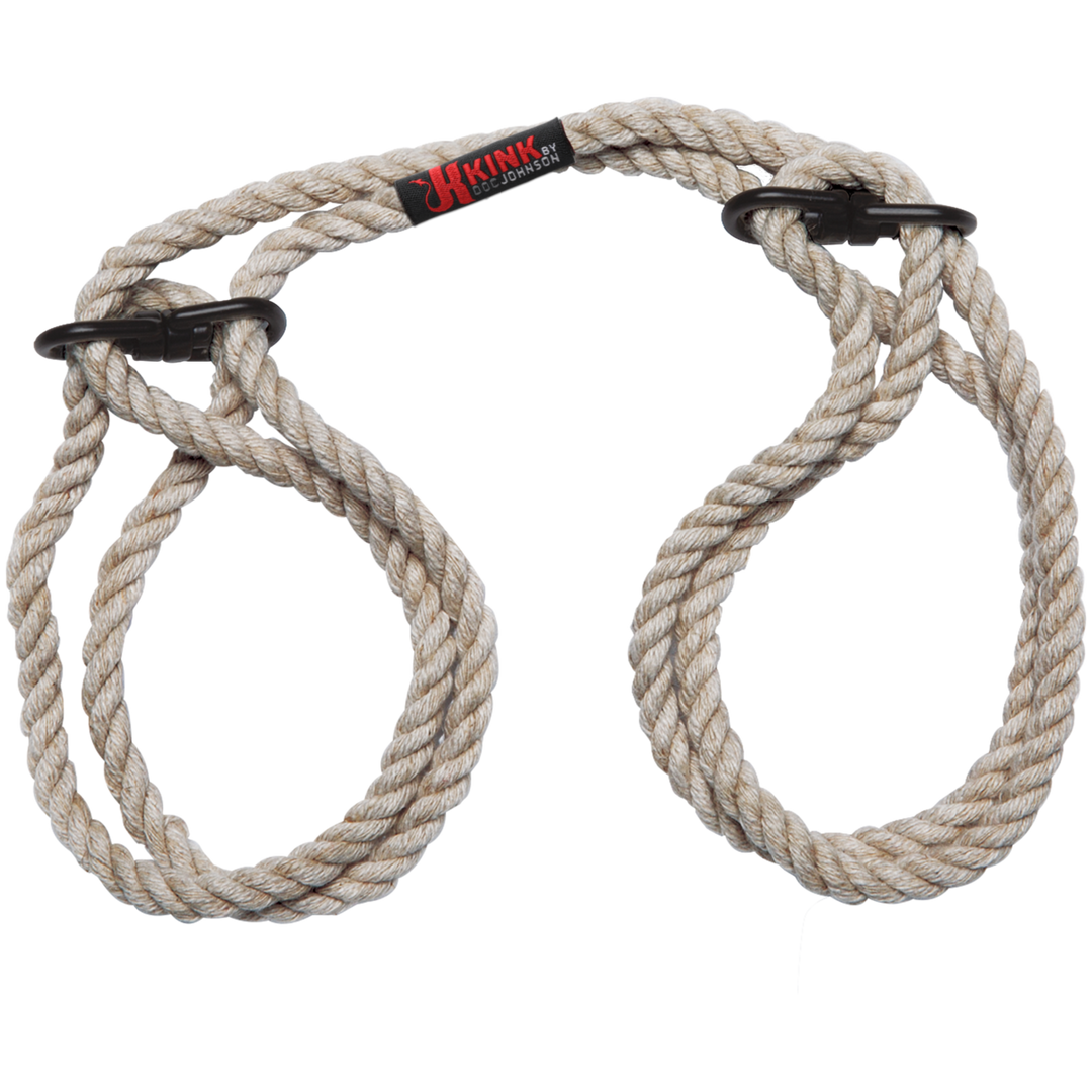 Beperk 6 mm Hanf-Fesseln – sicher und natürlich bequem