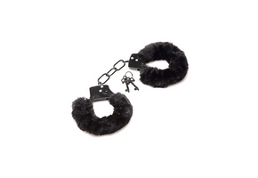 Fur-Covered Hairy Handcuffs - Soft, Safe & Sensual