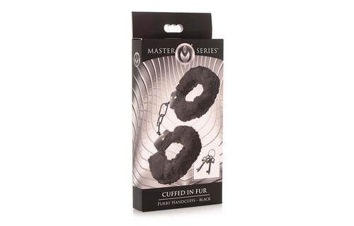 Mit Fell ummantelte haarige Handschellen – weich, sicher und sinnlich