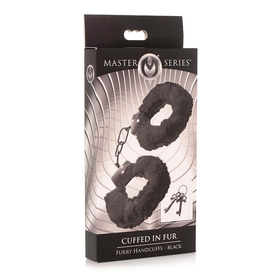 Fur-Covered Hairy Handcuffs - Soft, Safe & Sensual