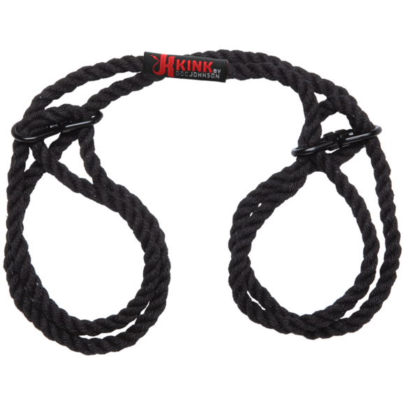 Beperk 6Mm Zwarte Hennep Pols- & Enkelboeien – Comfortabel