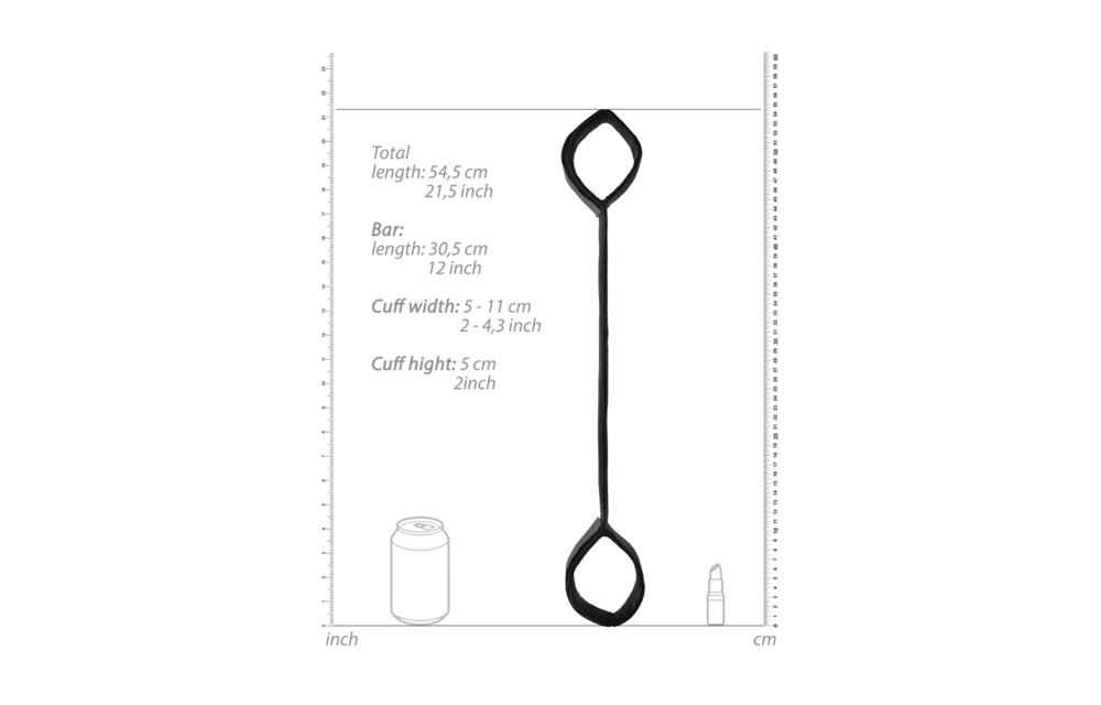 Spreader Bar Met Cuffs - Sterke Bdsm Controle & Veiligheid