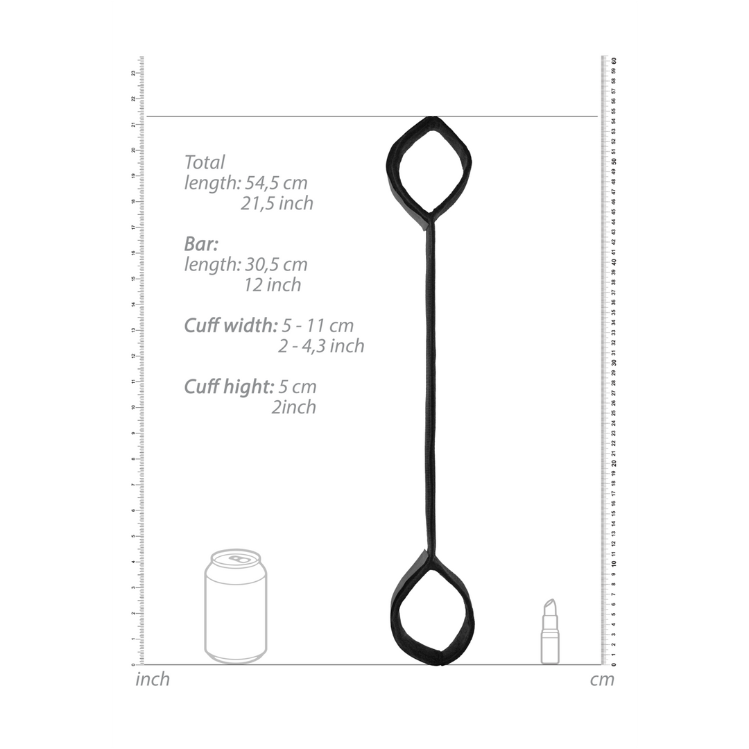 Spreader Bar With Cuffs - Strong BDSM Control & Safety