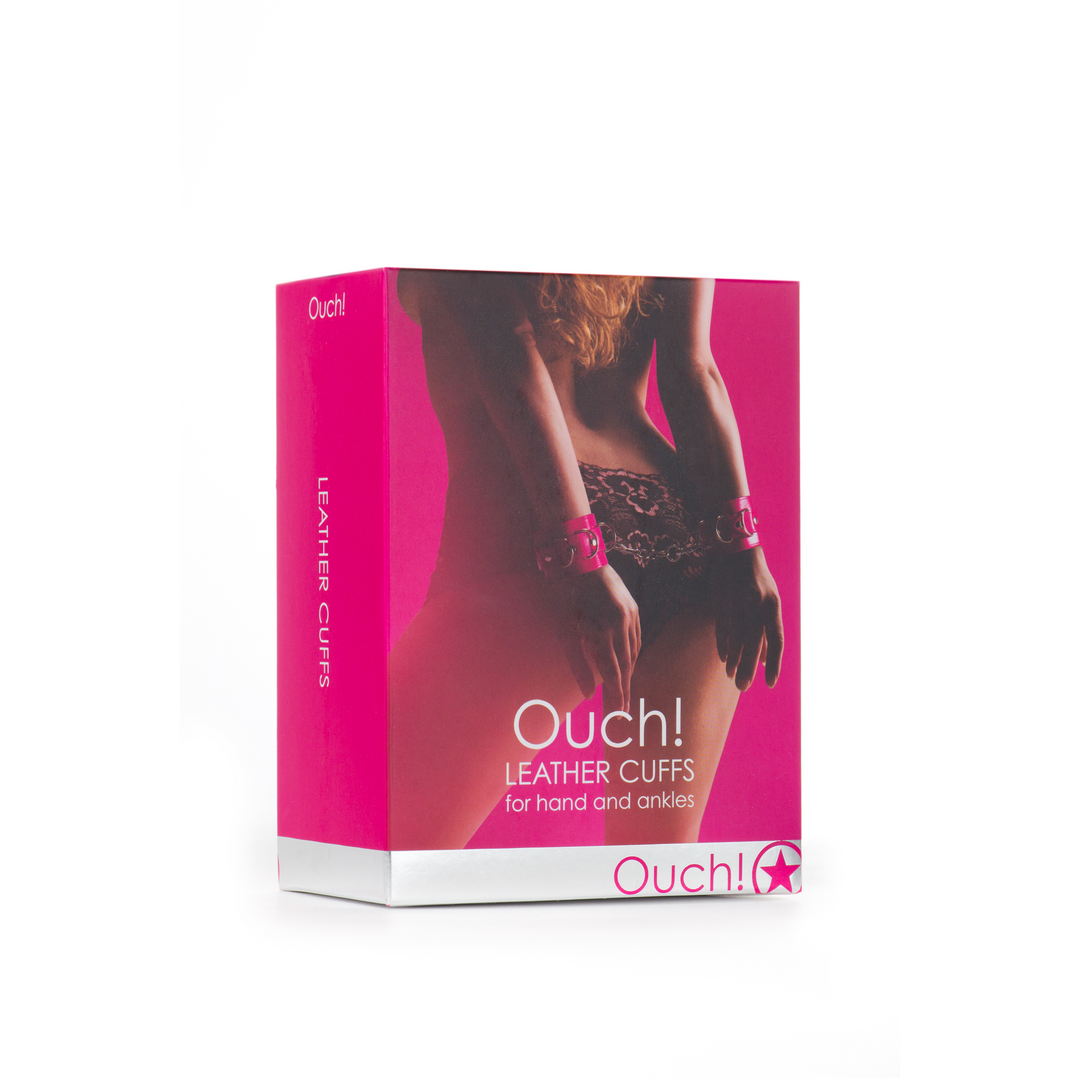 Lederhandschellen Ouch! – Robust, bequem und verstellbar