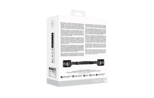 Bonded Leather Hand Cuffs with Handle