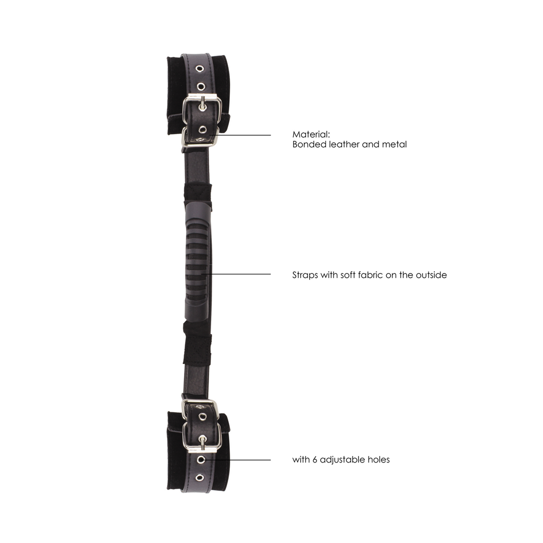 Bonded Leder Handfesseln mit Handgriff