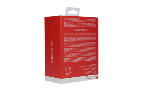 Leather Cuffs Ouch! – Sturdy, Stylish & Adjustable