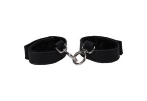 Vegan Leather Handcuffs With Velvet Comfort – Doc Johnson