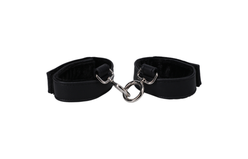 Vegan Leather Handcuffs With Velvet Comfort – Doc Johnson