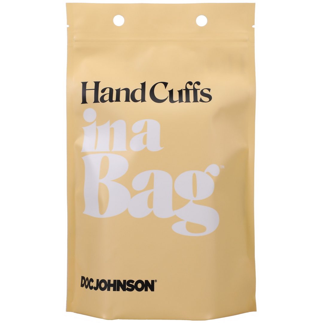 Handboeien Vegan Leer Met Fluwelen Comfort – Doc Johnson