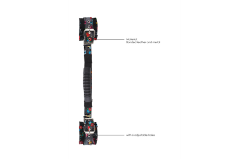 Printed Handcuffs With Handle | Comfort & Strength