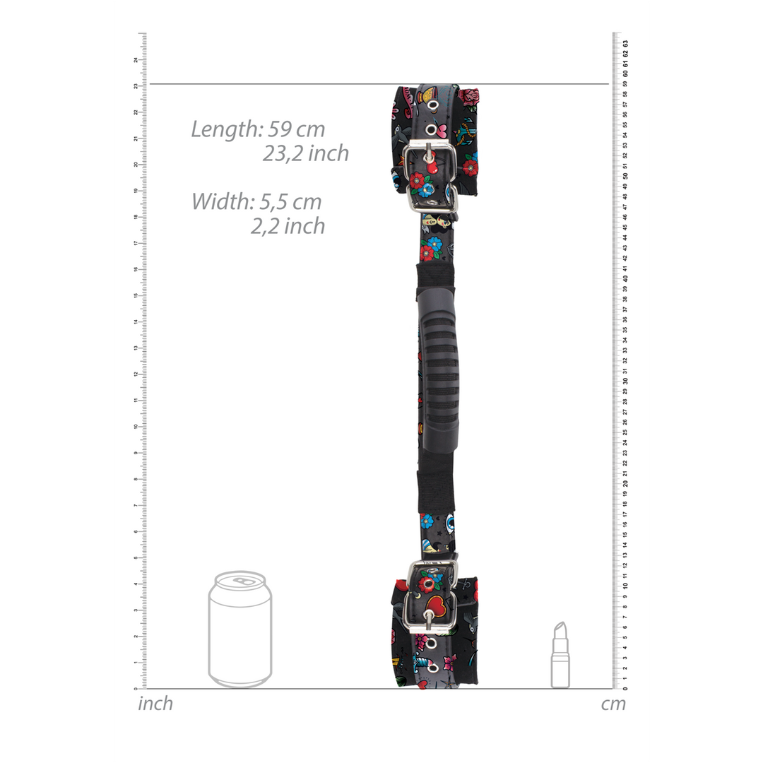 Printed Handcuffs With Handle | Comfort & Strength