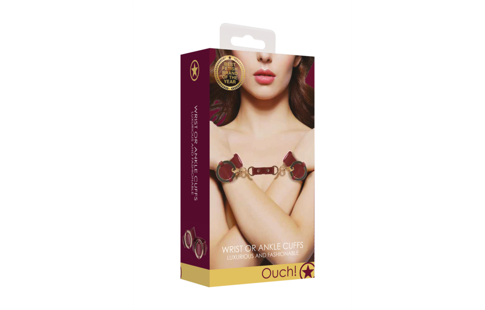 Ouch Halo Luxury Wrist and Ankle Cuffs | Elegant & Adjustable