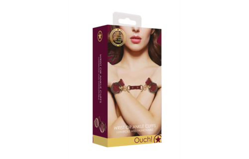 Ouch Halo Luxury Wrist and Ankle Cuffs | Elegant & Adjustable