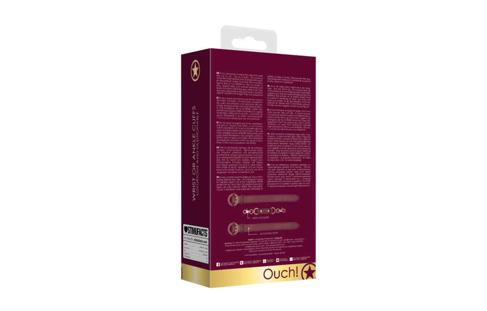 Ouch Halo Luxe Pols- En Enkelbanden | Elegant & Verstelbaar