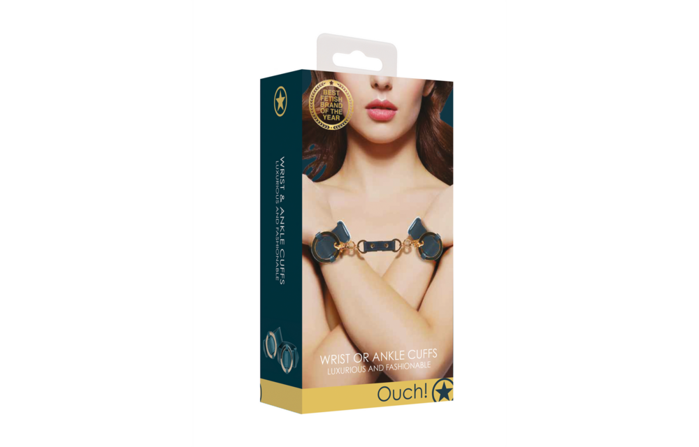 Wrist and Ankle Cuffs Ouch Halo – Luxury BDSM Cuffs