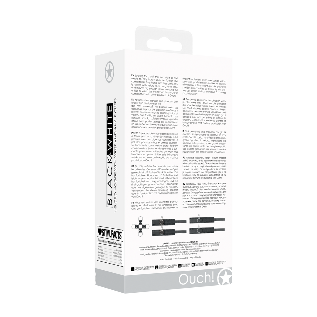 Klittenband Hogtie Met Hand- & Enkelboeien – Comfort & Sterk