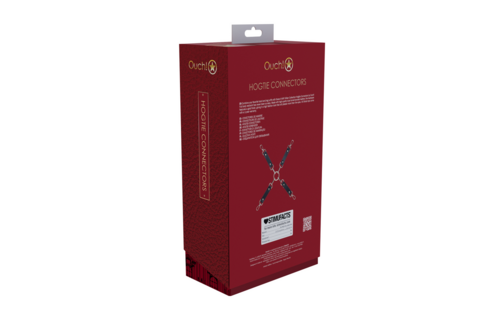 Milan Collection - Hogtie Connectors - Black/Red