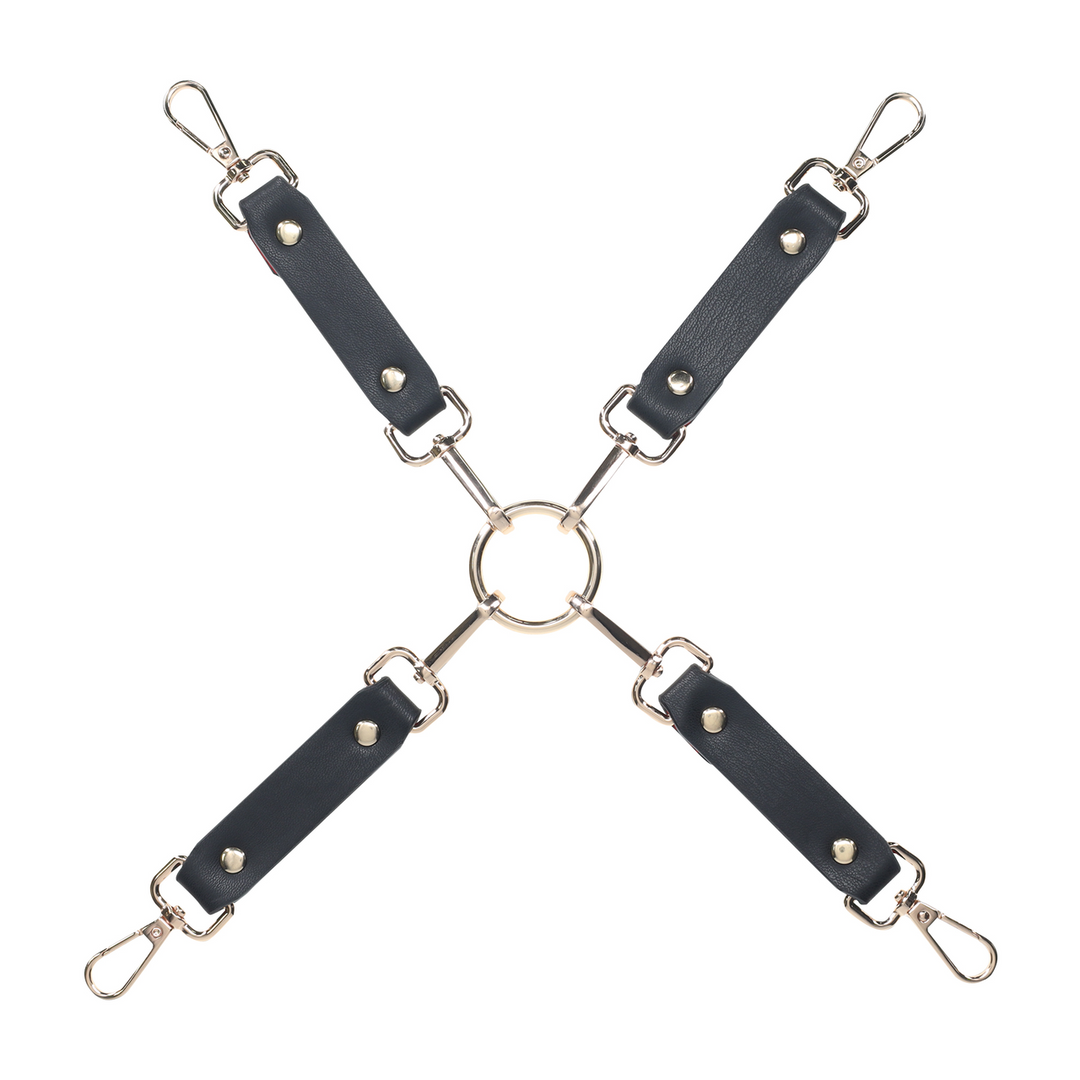 Milan Collection - Hogtie Connectors - Black/Red