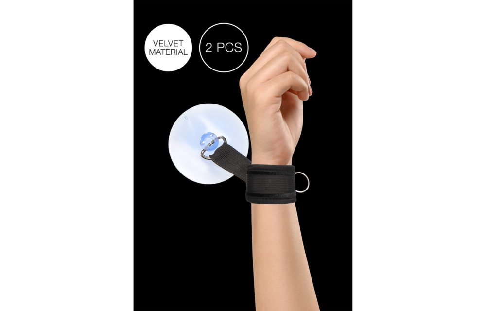 Adjustable Suction Cup Handcuffs