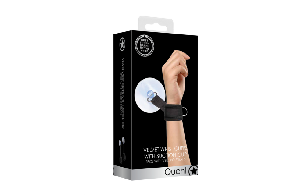 Verstellbare Saugknopf-Handschellen