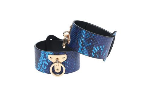 Florence Kollektion Blaue Fußfesseln | Stilvoll & verstellbar