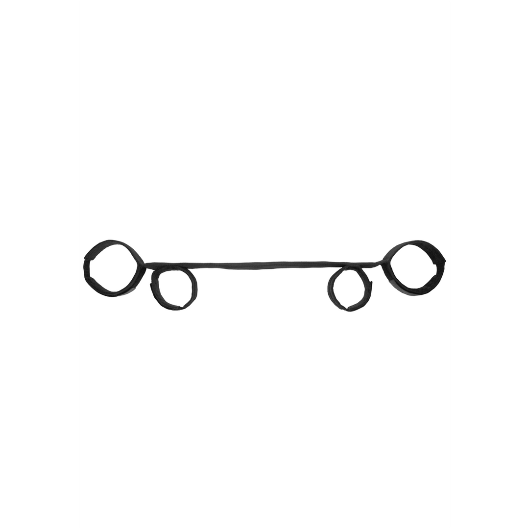 Spreader Bar With Hand and Ankle Cuffs | BDSM Toy 70 cm