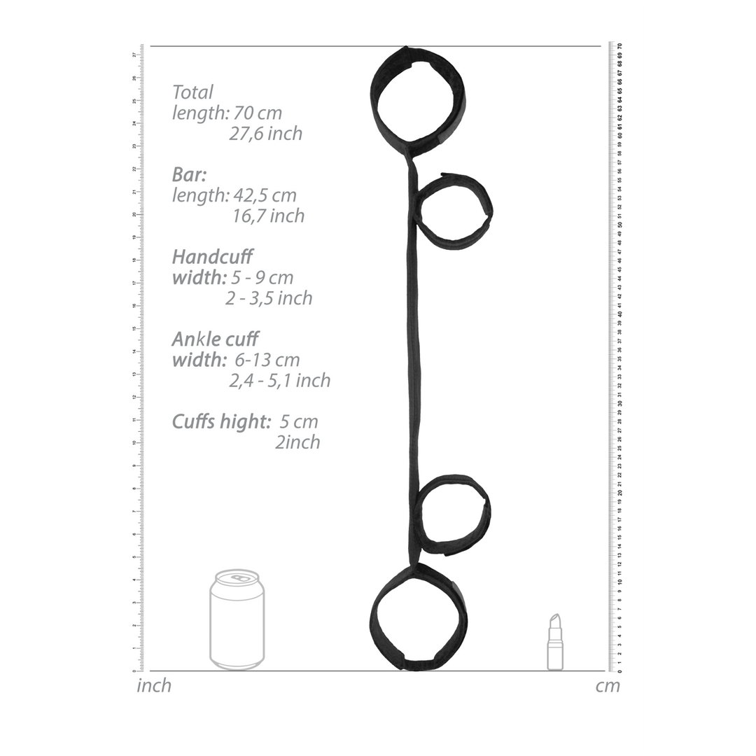 Spreader Bar mit Hand- und Fußfesseln