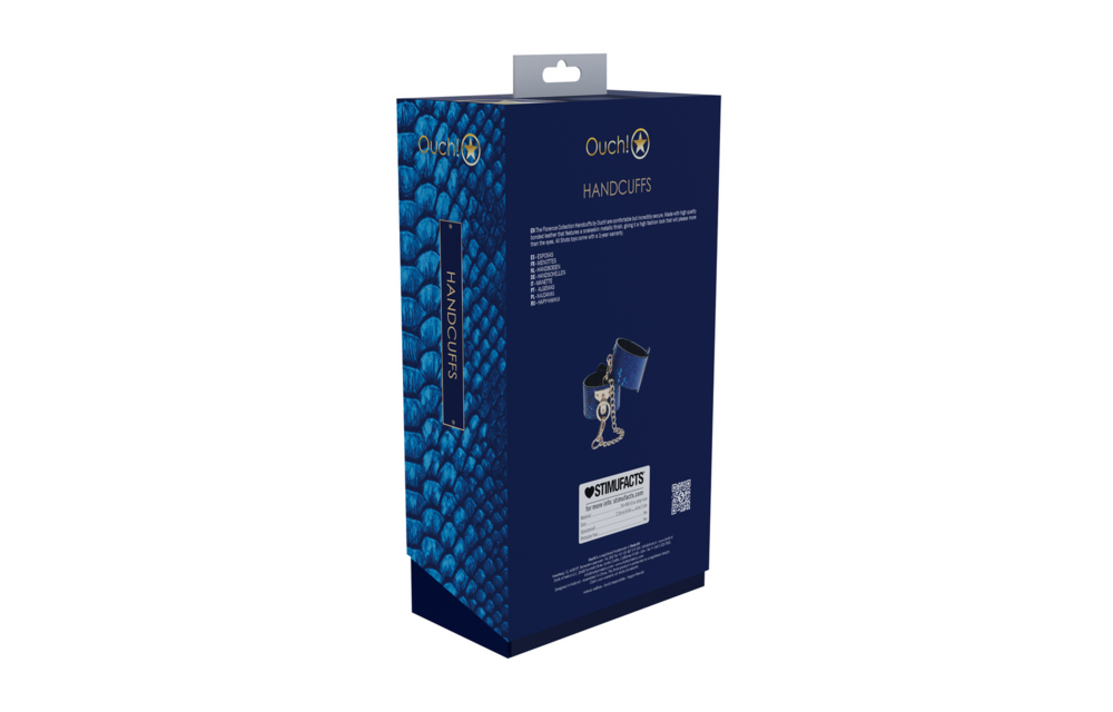 Florence Collection Handcuffs Blue – Stylish & Durable