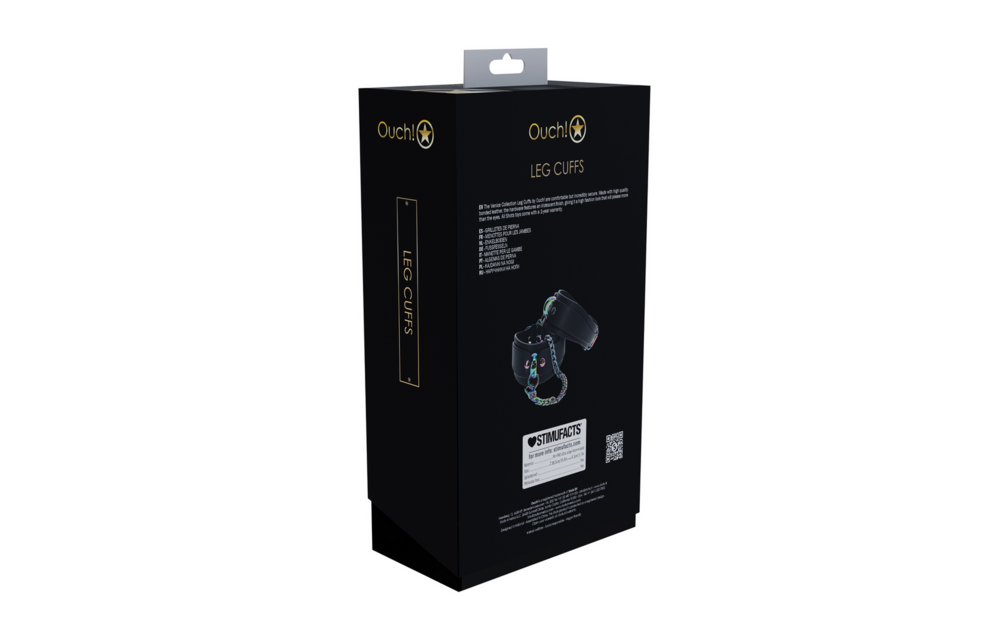 Venice Collection - Leg Cuffs - Black