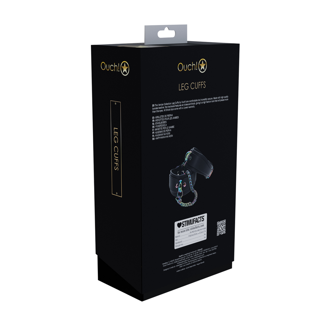 Venice Collectie Enkelboeien Zwart – Stijlvol & Verstelbaar