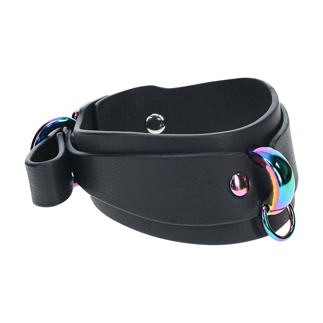 Venice Collection Ankle Cuffs Black – Stylish & Adjustable