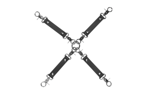 Venice Collectie Hogtie Connectors Zwart | Stijl & Stevigheid