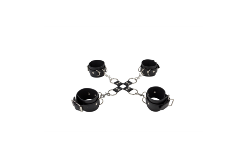 Leder Hand- und Beinfesseln