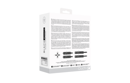 Gelijmd Leren Hogtie Met Hand- & Enkelboeien – Stevig & Comfortabel