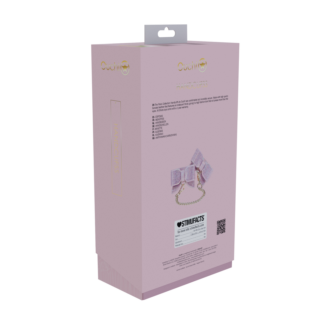 Paris Collectie Roze Handboeien | Stijlvol & Veilig | Ouch!