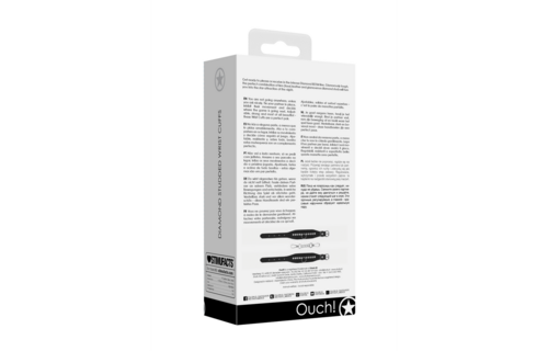 Diamantbesetzte Handgelenkmanschetten